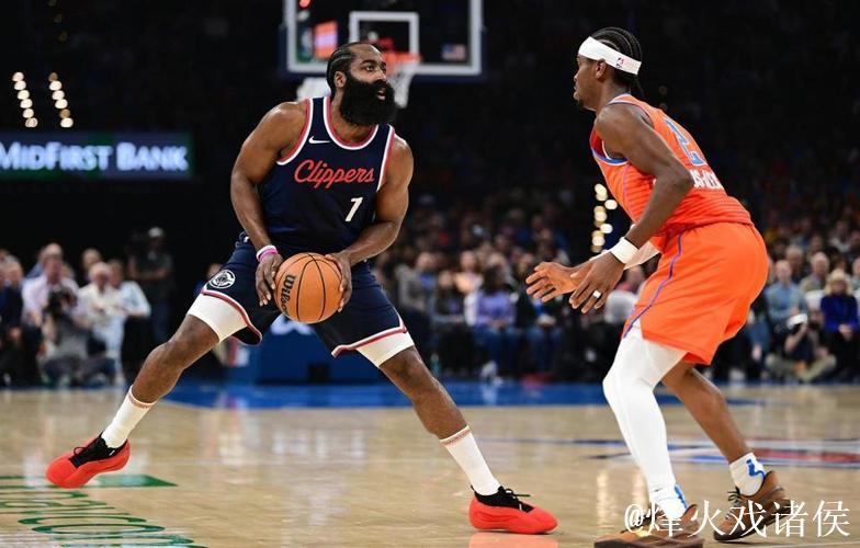 亚历山大爆砍45分 哈登接近三双 雷霆终结快船连胜势头 亚历山大爆砍45分 哈登接近三双 雷霆终结快船连胜势头